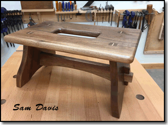 Leo Step Up Stool by Sam Davis 2018